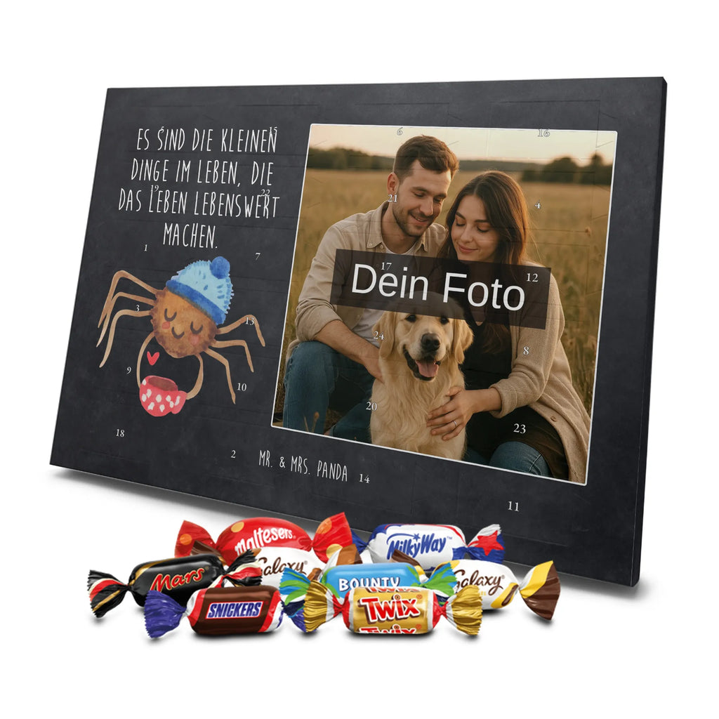 Personalisierter Schoko Foto Adventskalender Spinne Agathe Kaffee Personalisierter Schoko Foto Adventskalender, Agathe, Spinne Agathe, Videos, Spinne, Merchandise, Weiser Spruch, Lebensweisheiten, Morgenmuffel, Morgen, Kaffee
