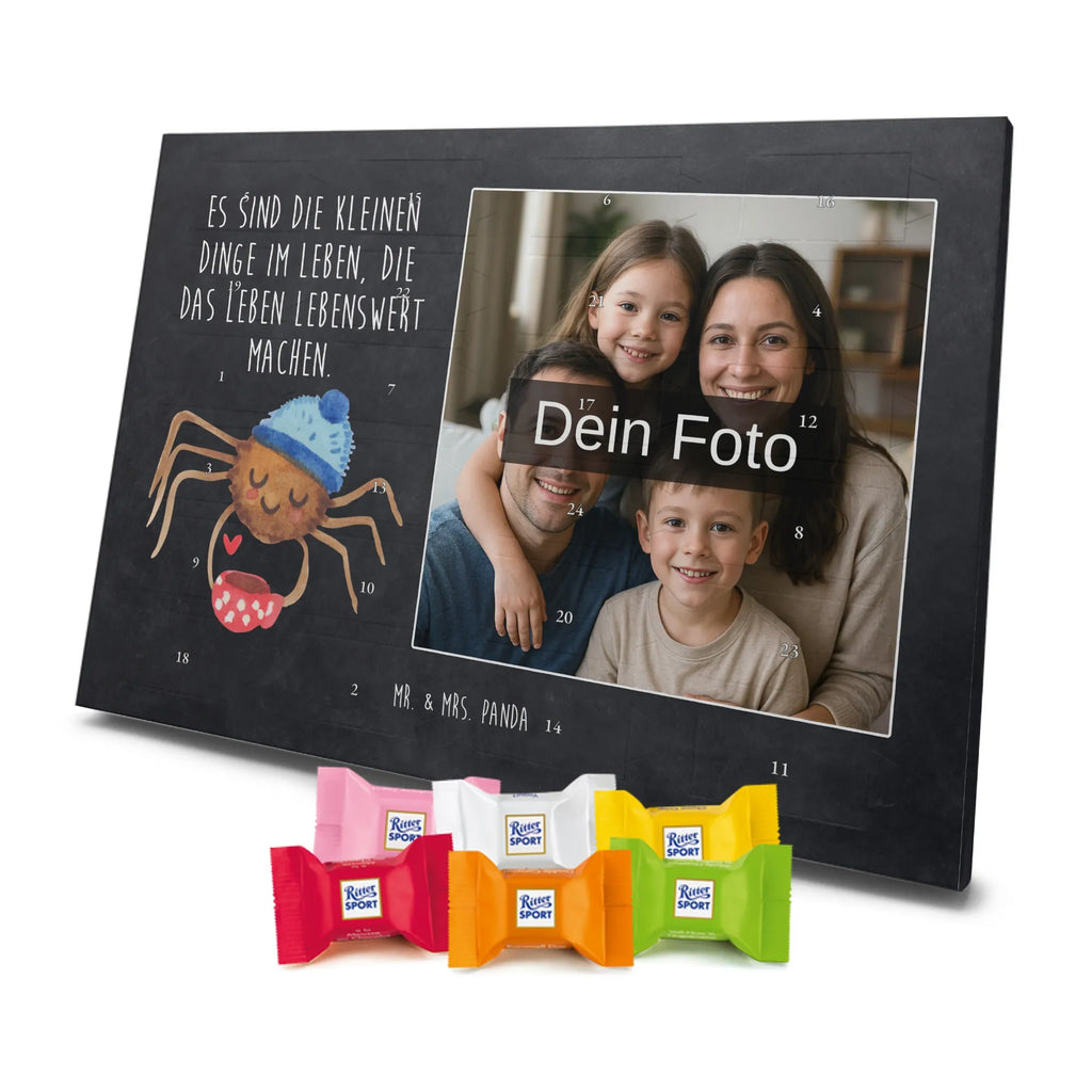 Personalisierter Schoko Foto Adventskalender Spinne Agathe Kaffee Personalisierter Schoko Foto Adventskalender, Agathe, Spinne Agathe, Videos, Spinne, Merchandise, Weiser Spruch, Lebensweisheiten, Morgenmuffel, Morgen, Kaffee