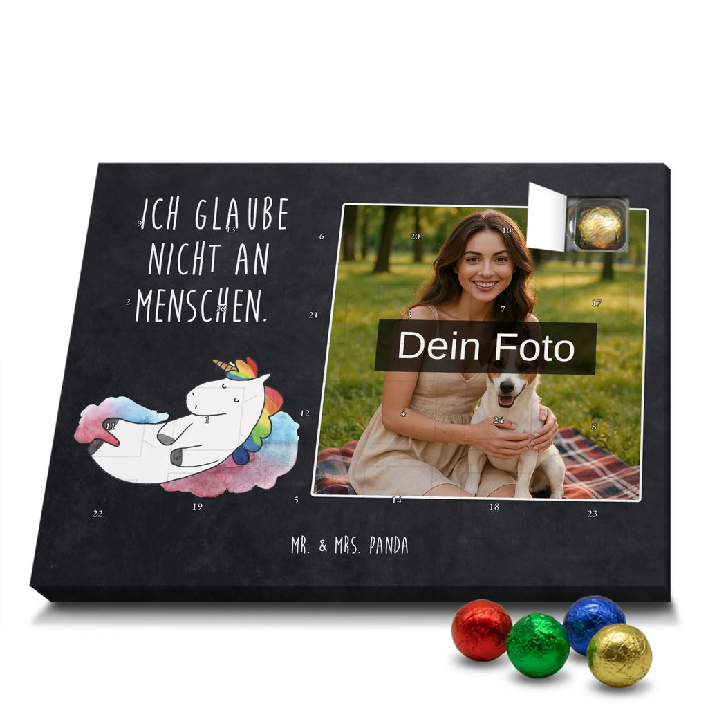 Personalisierter Schoko Foto Adventskalender Einhorn Wolke 7 Personalisierter Schoko Foto Adventskalender, Unicorn, Einhorn, Einhörner, Einhorn Deko, Lächeln, Geschenk, Lustig, Verliebt, Witzig, Realität, Glaube, Menschen
