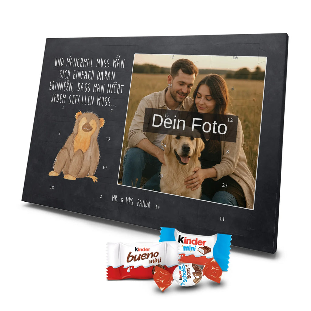 Personalisierter Schoko Foto Adventskalender Affe Personalisierter Schoko Foto Adventskalender, Afrika, Wildtiere, Selbstbewusstsein, Selbstliebe, Affe, Motivation, Liebe, Selfcare, Respekt, Äffchen, Affen, Selbstachtung