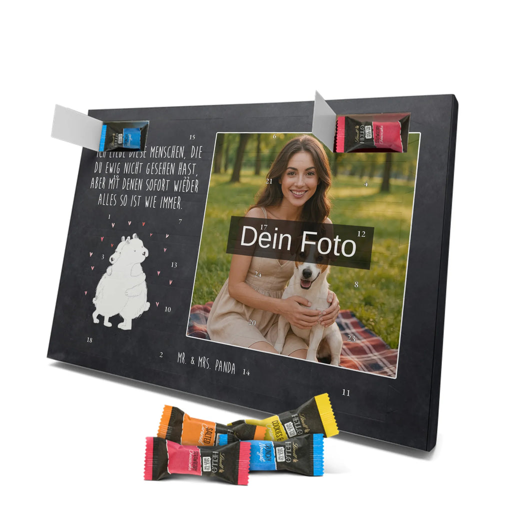Personalisierter Schoko Foto Adventskalender Eisbär Umarmen Personalisierter Schoko Foto Adventskalender, Gute Laune, Lustige Sprüche, Tiere, Tiermotive