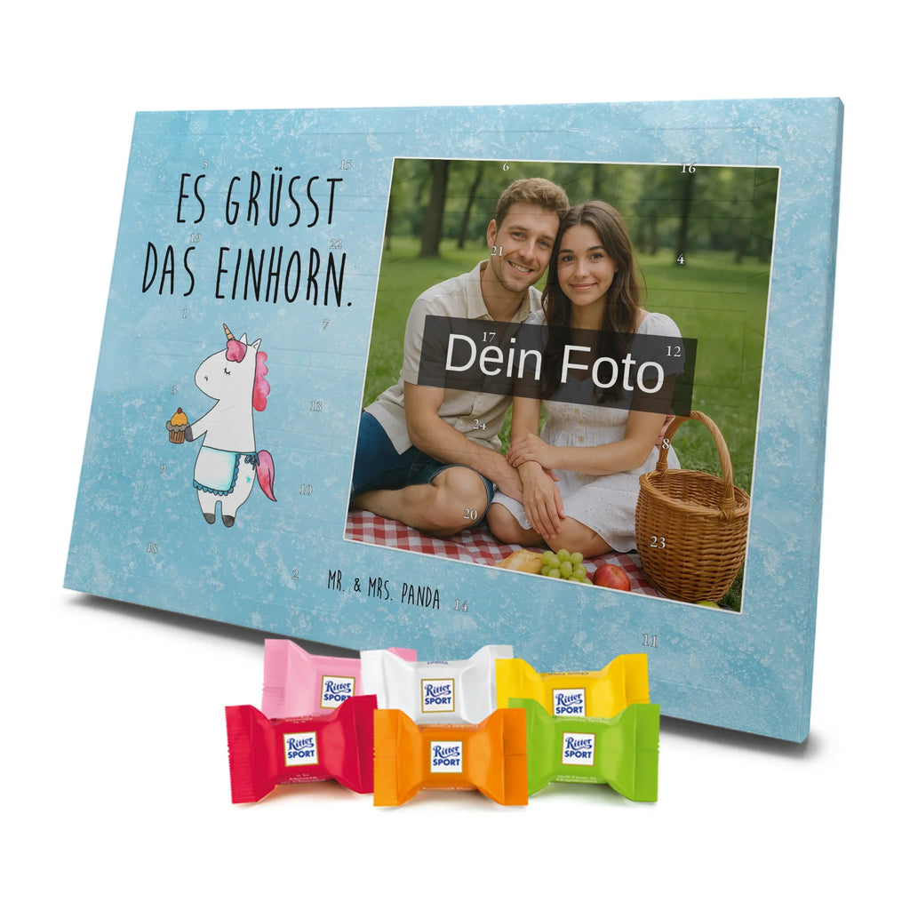 Personalisierter Schoko Foto Adventskalender Einhorn Muffin Personalisierter Schoko Foto Adventskalender, Unicorn, Einhorn, Einhörner, Einhorn Deko, Muffin, Liebesgrüße, Backen, Glückwünsche, Geburtstagsgrüße, Grüße, Geburtstag, Kekse