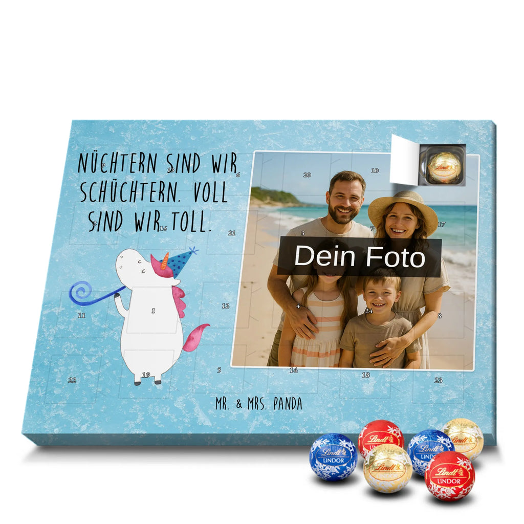 Personalisierter Schoko Foto Adventskalender Einhorn Party Personalisierter Schoko Foto Adventskalender, Unicorn, Einhorn, Einhörner, Einhorn Deko, Party, Alkohol, Geburtstag, Club, Glitzer, Fest, Konfetti, Feier, Disco