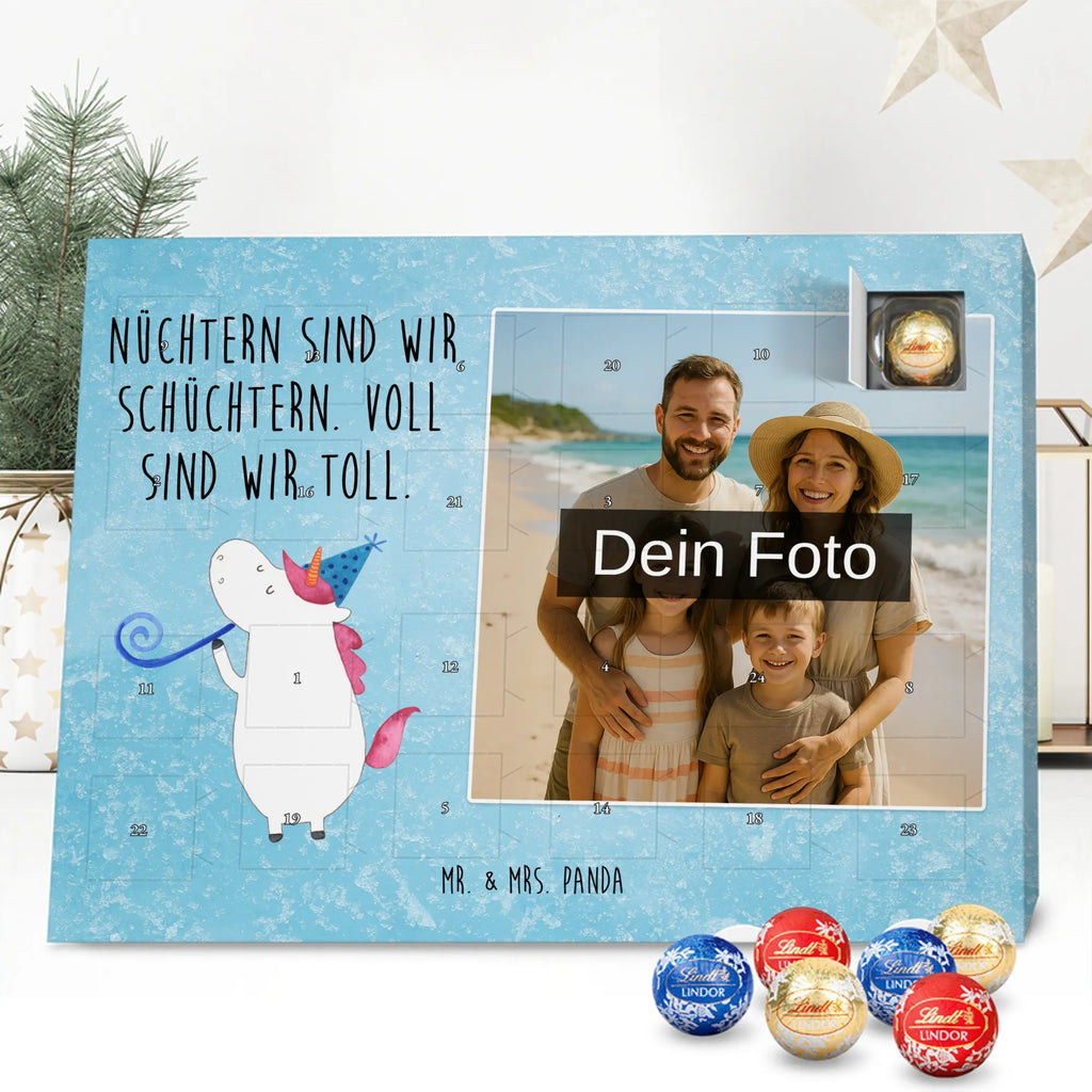 Personalisierter Schoko Foto Adventskalender Einhorn Party Personalisierter Schoko Foto Adventskalender, Unicorn, Einhorn, Einhörner, Einhorn Deko, Party, Alkohol, Geburtstag, Club, Glitzer, Fest, Konfetti, Feier, Disco