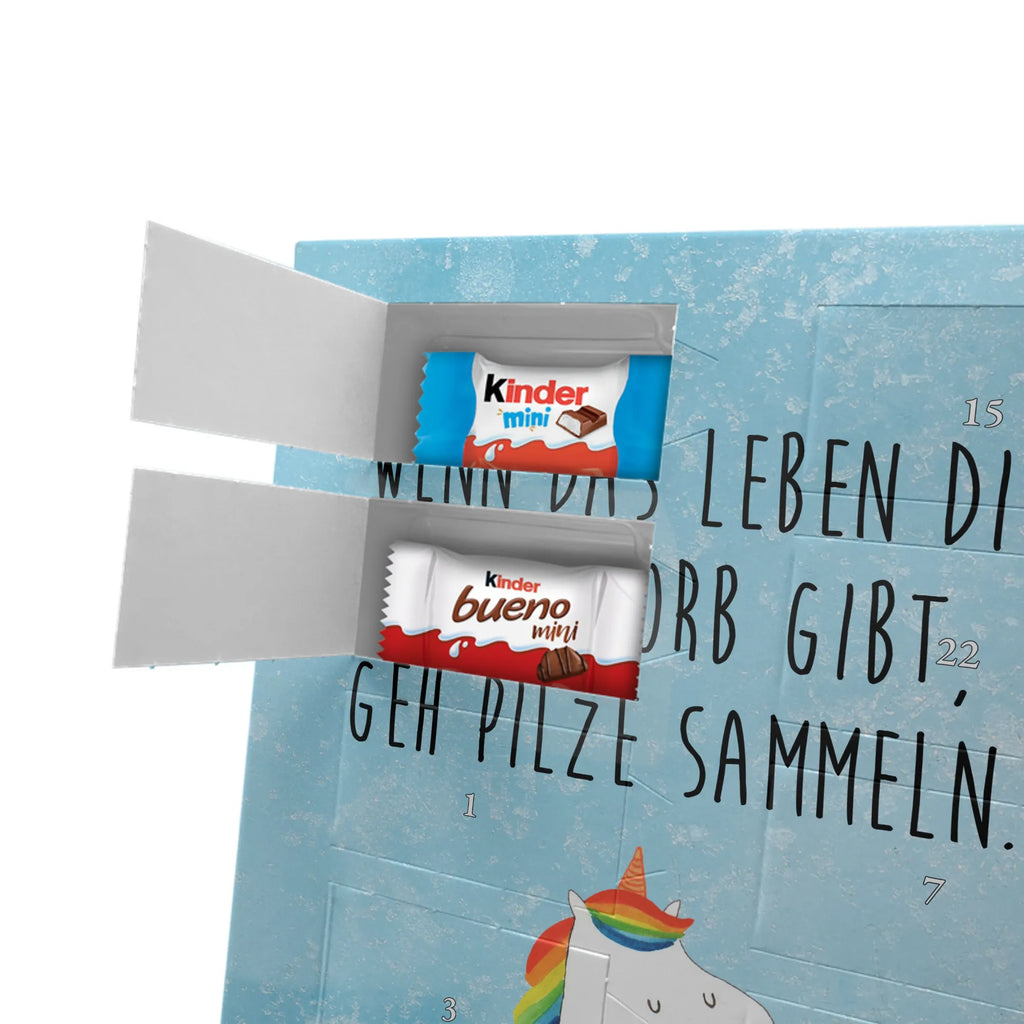 Personalisierter Schoko Foto Adventskalender Einhorn Pilz Personalisierter Schoko Foto Adventskalender, Unicorn, Einhorn, Einhörner, Einhorn Deko, Liebeskummer, Pilze, Pilzsammler, Spruch, Motivation