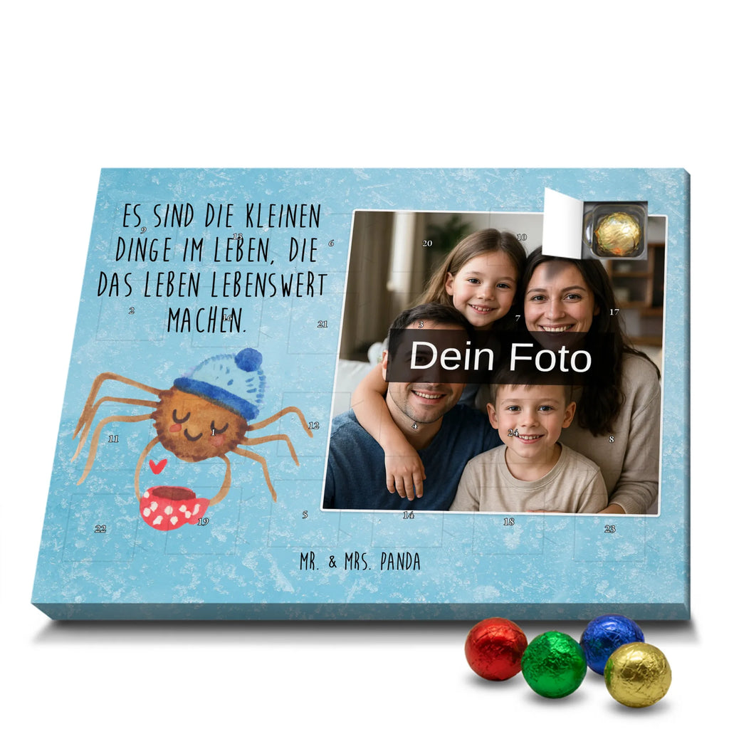 Personalisierter Schoko Foto Adventskalender Spinne Agathe Kaffee Personalisierter Schoko Foto Adventskalender, Agathe, Spinne Agathe, Videos, Spinne, Merchandise, Weiser Spruch, Lebensweisheiten, Morgenmuffel, Morgen, Kaffee