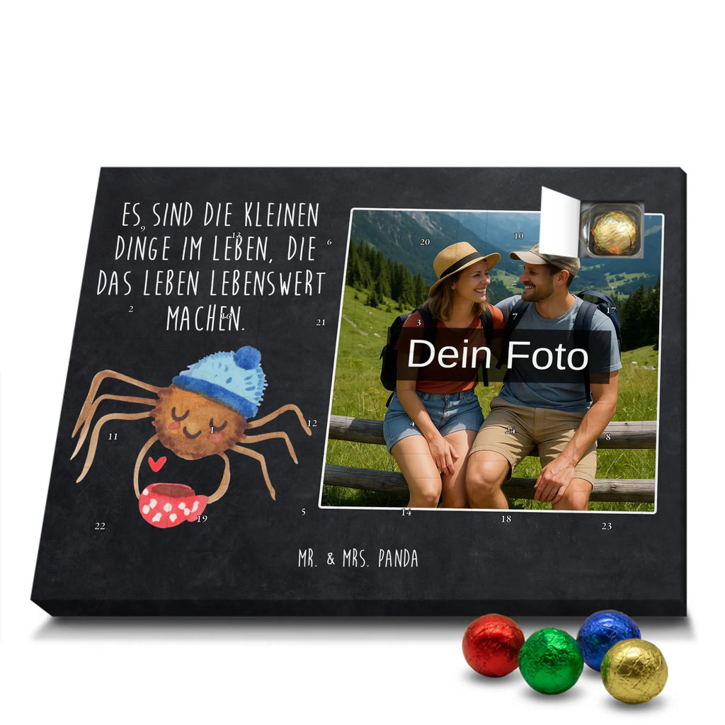 Personalisierter Schoko Foto Adventskalender Spinne Agathe Kaffee Personalisierter Schoko Foto Adventskalender, Agathe, Spinne Agathe, Videos, Spinne, Merchandise, Weiser Spruch, Lebensweisheiten, Morgenmuffel, Morgen, Kaffee