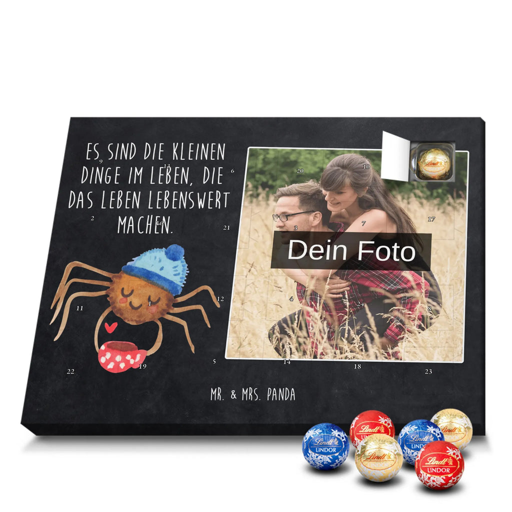 Personalisierter Schoko Foto Adventskalender Spinne Agathe Kaffee Personalisierter Schoko Foto Adventskalender, Agathe, Spinne Agathe, Videos, Spinne, Merchandise, Weiser Spruch, Lebensweisheiten, Morgenmuffel, Morgen, Kaffee