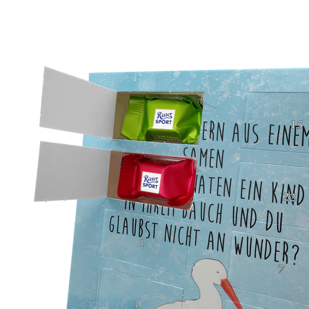Personalisierter Schoko Foto Adventskalender Storch Personalisierter Schoko Foto Adventskalender, Gute Laune, Lustige Sprüche, Tiere, Tiermotive, Mütter, Störche, Schwangerschaft, Schwanger, Mutter, Storch, Babybauch, Mutter Werden, Geburt, Baby