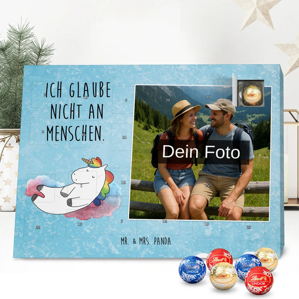 Personalisierter Schoko Foto Adventskalender Einhorn Wolke 7 Personalisierter Schoko Foto Adventskalender, Unicorn, Einhorn, Einhörner, Einhorn Deko, Lächeln, Geschenk, Lustig, Verliebt, Witzig, Realität, Glaube, Menschen