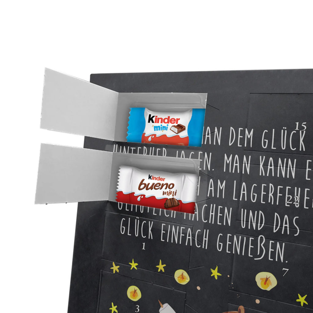 Personalisierter Schoko Foto Adventskalender Bär & Marienkäfer Lagerfeuer Personalisierter Schoko Foto Adventskalender, Teddybär, Teddy, Bär, Lagerfeuer