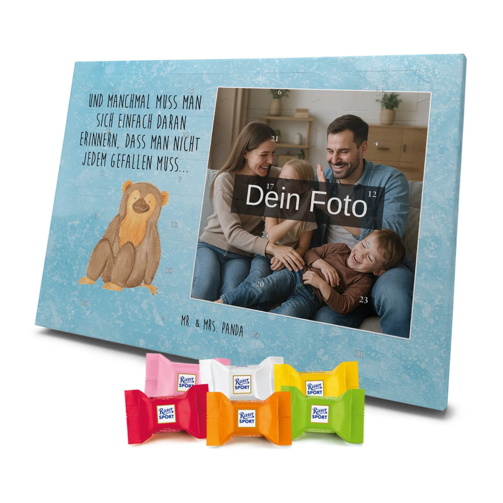 Personalisierter Schoko Foto Adventskalender Affe Personalisierter Schoko Foto Adventskalender, Afrika, Wildtiere, Selbstbewusstsein, Selbstliebe, Affe, Motivation, Liebe, Selfcare, Respekt, Äffchen, Affen, Selbstachtung