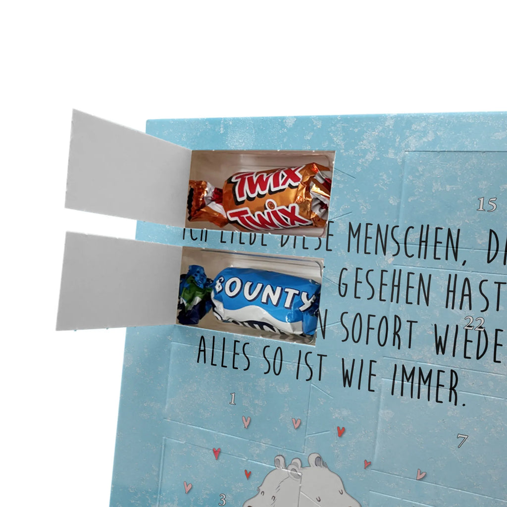 Personalisierter Schoko Foto Adventskalender Eisbär Umarmen Personalisierter Schoko Foto Adventskalender, Gute Laune, Lustige Sprüche, Tiere, Tiermotive