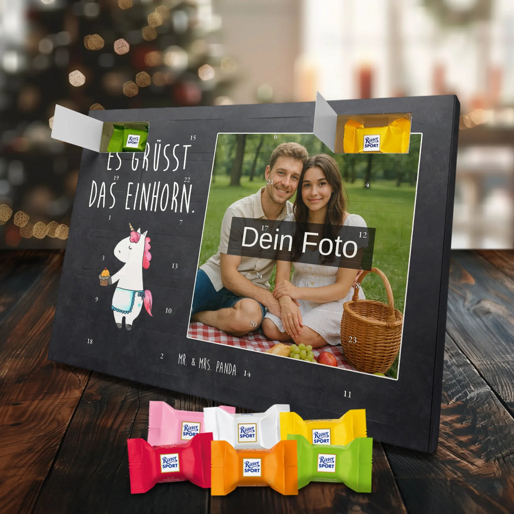 Personalisierter Schoko Foto Adventskalender Einhorn Muffin Personalisierter Schoko Foto Adventskalender, Unicorn, Einhorn, Einhörner, Einhorn Deko, Muffin, Liebesgrüße, Backen, Glückwünsche, Geburtstagsgrüße, Grüße, Geburtstag, Kekse