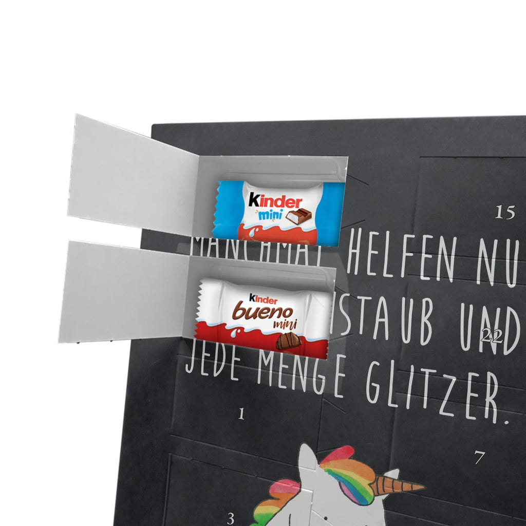 Personalisierter Schoko Foto Adventskalender Einhorn Traurig Personalisierter Schoko Foto Adventskalender, Unicorn, Einhorn, Einhörner, Einhorn Deko, Liebe, Blume, Glitzer, Trösten. Freundschaft, Trauer, Freunde, Grußkarte
