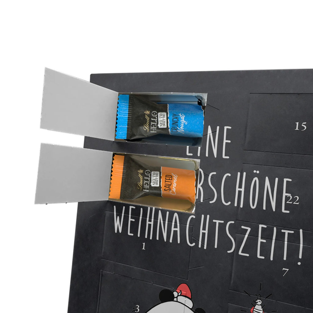  Panda Christmas Time Personalisierter Schoko Foto Adventskalender