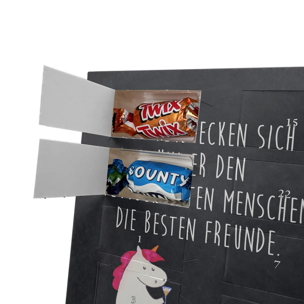Personalisierter Schoko Foto Adventskalender Einhorn Sekt Personalisierter Schoko Foto Adventskalender, Unicorn, Einhorn, Einhörner, Einhorn Deko, BFF, Freundin, Party, Mädelsabend, Freundinnen, Anstoßen, Spaß, Korken, Beste, Sekt