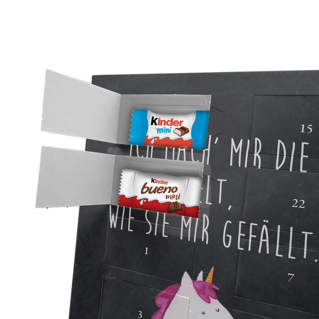 Personalisierter Schoko Foto Adventskalender Einhorn Künstler Personalisierter Schoko Foto Adventskalender, Unicorn, Einhorn, Einhörner, Einhorn Deko, Artist, Malen, Maler, Künstler, Englisch, Pinsel, Stift, Zeichnen, Welt, Geschenk, Farbe