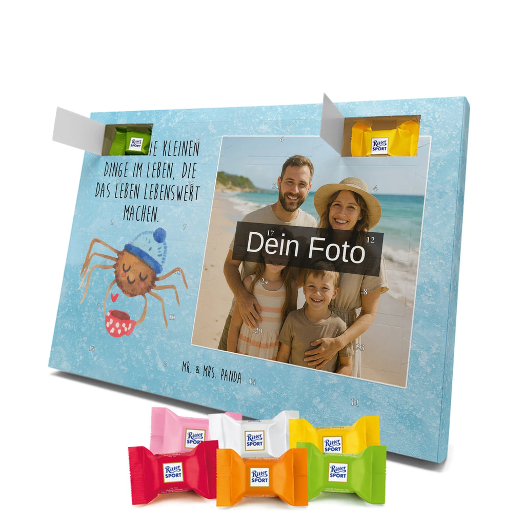 Personalisierter Schoko Foto Adventskalender Spinne Agathe Kaffee Personalisierter Schoko Foto Adventskalender, Agathe, Spinne Agathe, Videos, Spinne, Merchandise, Weiser Spruch, Lebensweisheiten, Morgenmuffel, Morgen, Kaffee