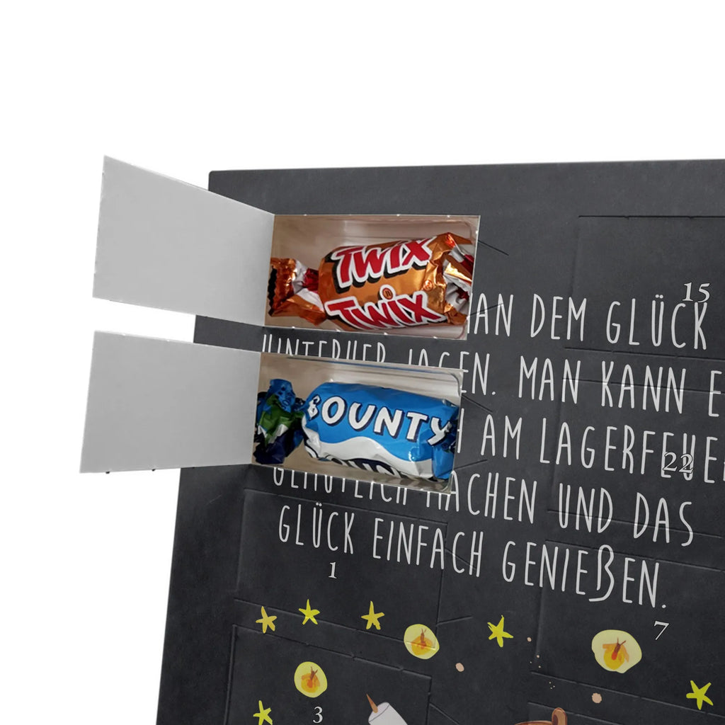 Personalisierter Schoko Foto Adventskalender Bär & Marienkäfer Lagerfeuer Personalisierter Schoko Foto Adventskalender, Teddybär, Teddy, Bär, Lagerfeuer