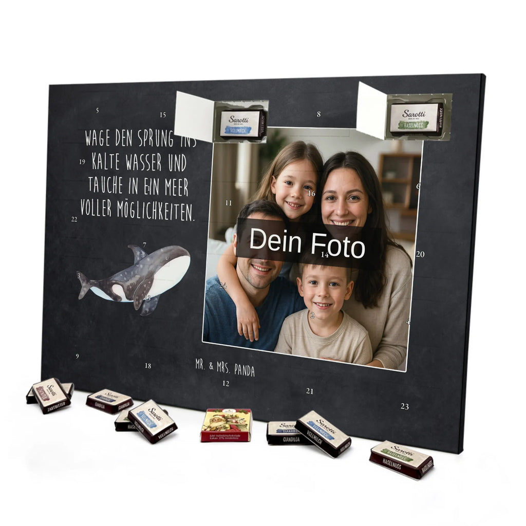  Orka Personalisierter Schoko Foto Adventskalender, Meerestiere, Urlaub, Meer, Neustart, Arbeit, Wal, Büro, Killerwal, Motivation, Orcas, Selbstliebe, Orca, Startup, Möglichkeiten