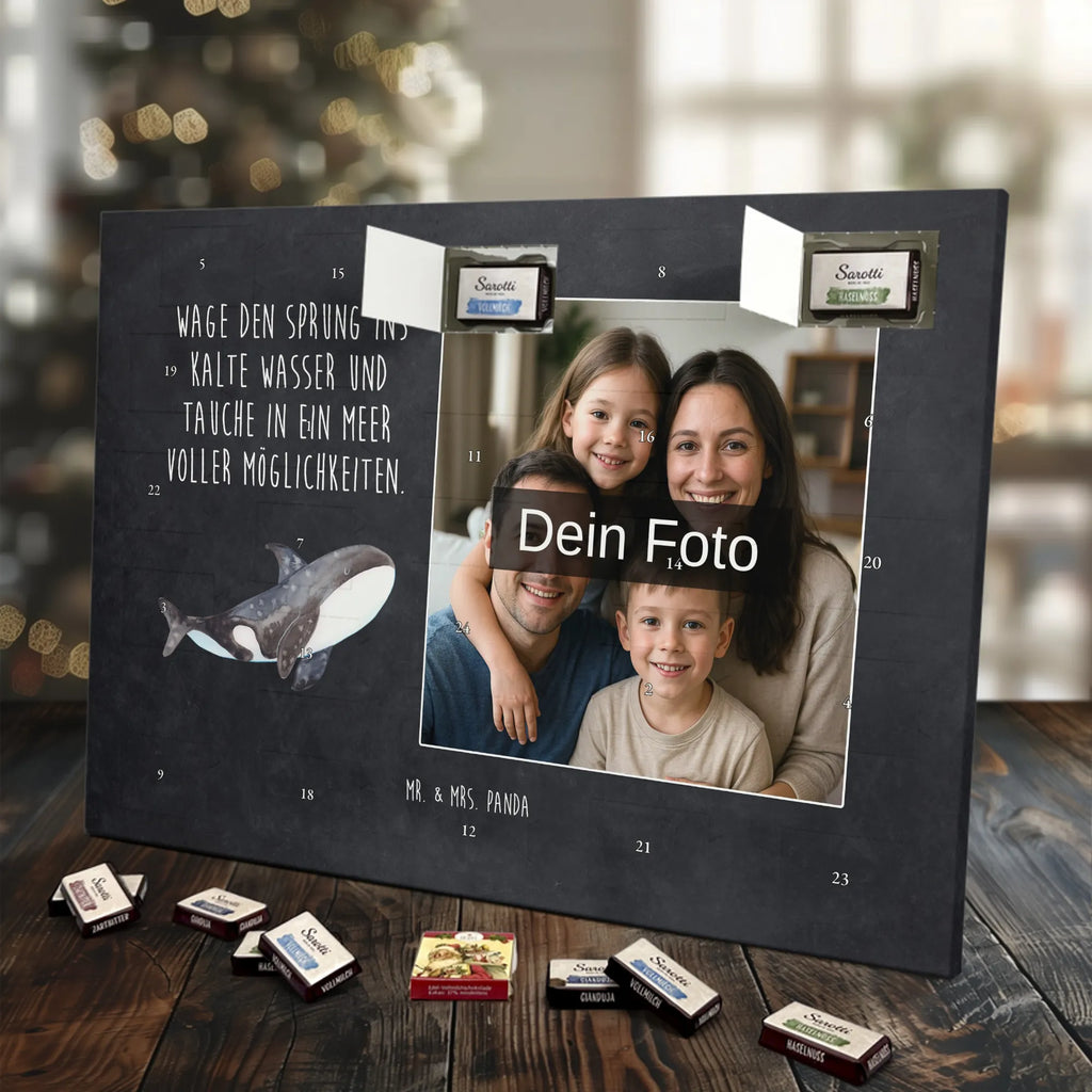  Orka Personalisierter Schoko Foto Adventskalender, Meerestiere, Urlaub, Meer, Neustart, Arbeit, Wal, Büro, Killerwal, Motivation, Orcas, Selbstliebe, Orca, Startup, Möglichkeiten
