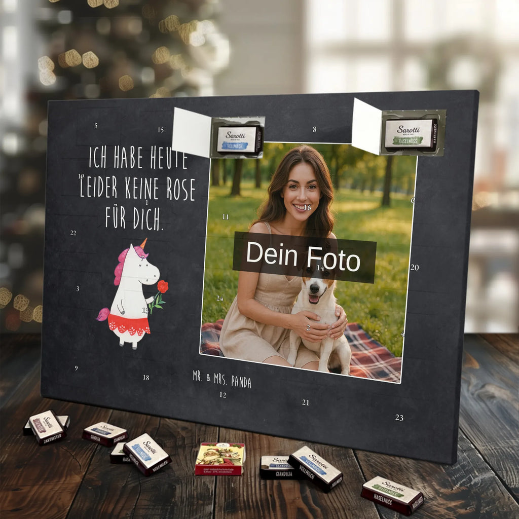 Personalisierter Schoko Foto Adventskalender Einhorn Dame Personalisierter Schoko Foto Adventskalender, Unicorn, Einhorn, Einhörner, Einhorn Deko, Lady, Schluss machen, Bachelorette, Frau, Trennung, Feine Dame, Freundin, Abfuhr, Dame, Bachelor