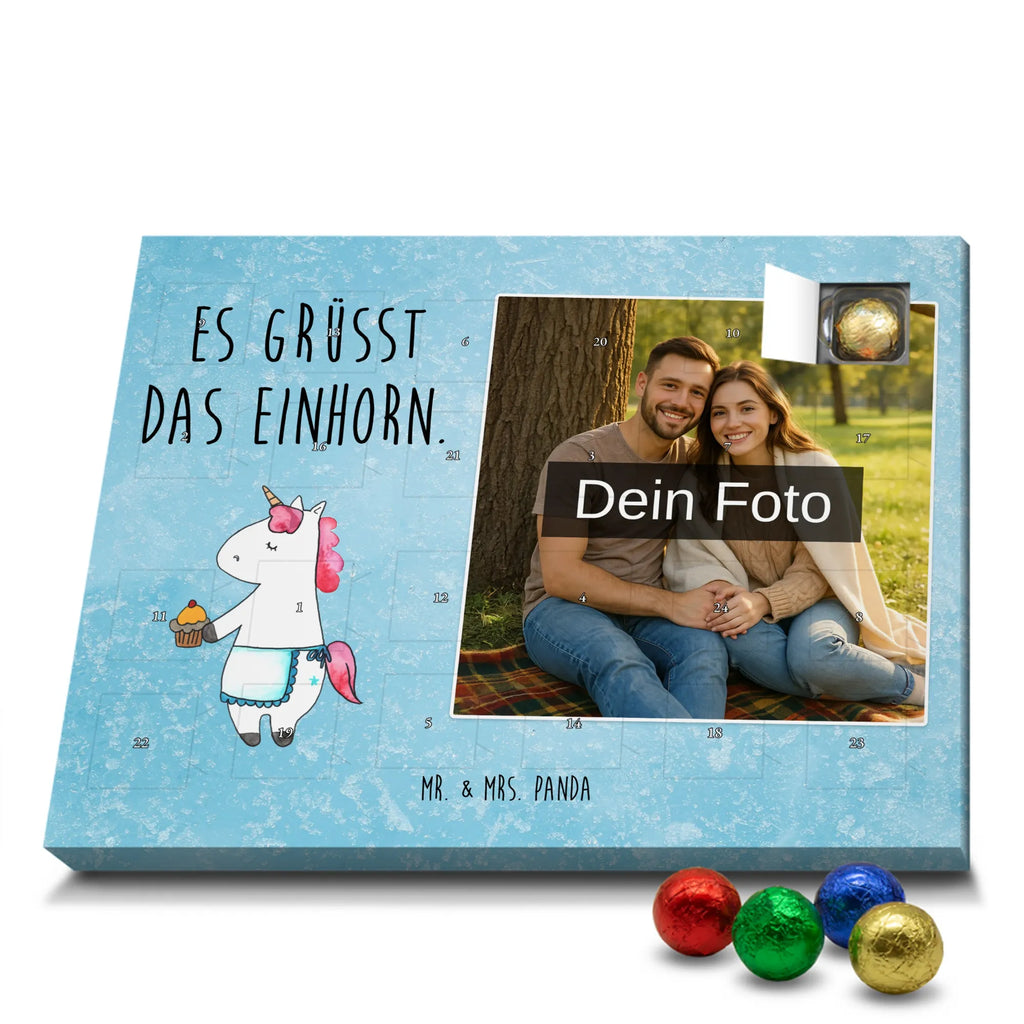 Personalisierter Schoko Foto Adventskalender Einhorn Muffin Personalisierter Schoko Foto Adventskalender, Unicorn, Einhorn, Einhörner, Einhorn Deko, Muffin, Liebesgrüße, Backen, Glückwünsche, Geburtstagsgrüße, Grüße, Geburtstag, Kekse