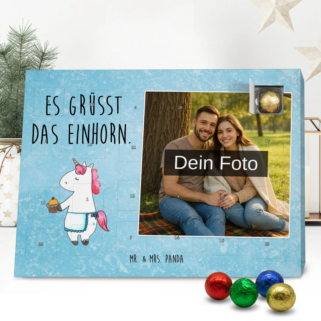 Personalisierter Schoko Foto Adventskalender Einhorn Muffin Personalisierter Schoko Foto Adventskalender, Unicorn, Einhorn, Einhörner, Einhorn Deko, Muffin, Liebesgrüße, Backen, Glückwünsche, Geburtstagsgrüße, Grüße, Geburtstag, Kekse