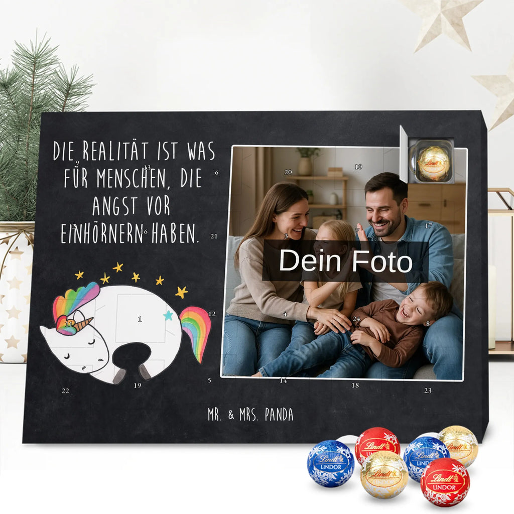 Personalisierter Schoko Foto Adventskalender Einhorn Nacht Personalisierter Schoko Foto Adventskalender, Unicorn, Einhorn, Einhörner, Einhorn Deko, Realität, Träume, Menschen, Traum, Geschenk, Freundin, Ruhe