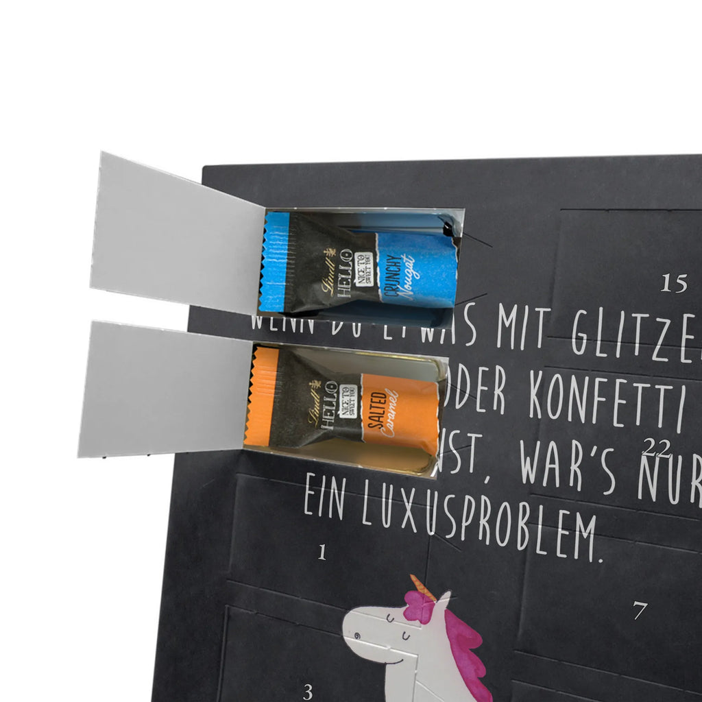 Personalisierter Schoko Foto Adventskalender Einhorn Radfahrer Personalisierter Schoko Foto Adventskalender, Unicorn, Einhorn, Einhörner, Einhorn Deko, Liebeskummer, Luxusproblem, Kummer, Radfahrer, Konfetti, Radfahren, Bike, Feenstaub, Rad