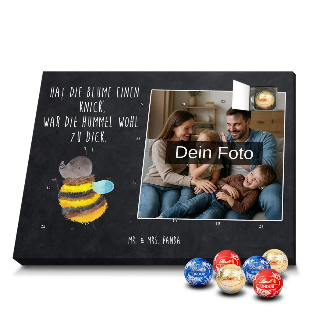 Personalisierter Schoko Foto Adventskalender Hummel flauschig Personalisierter Schoko Foto Adventskalender, Gute Laune, Lustige Sprüche, Tiere, Tiermotive, Flauschig, Biene, Hummel, Blume, Natur