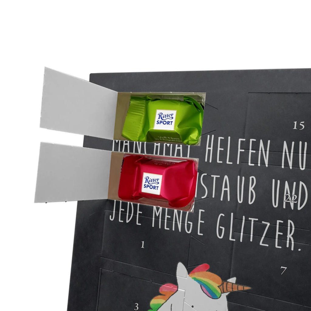 Personalisierter Schoko Foto Adventskalender Einhorn Traurig Personalisierter Schoko Foto Adventskalender, Unicorn, Einhorn, Einhörner, Einhorn Deko, Liebe, Blume, Glitzer, Trösten. Freundschaft, Trauer, Freunde, Grußkarte