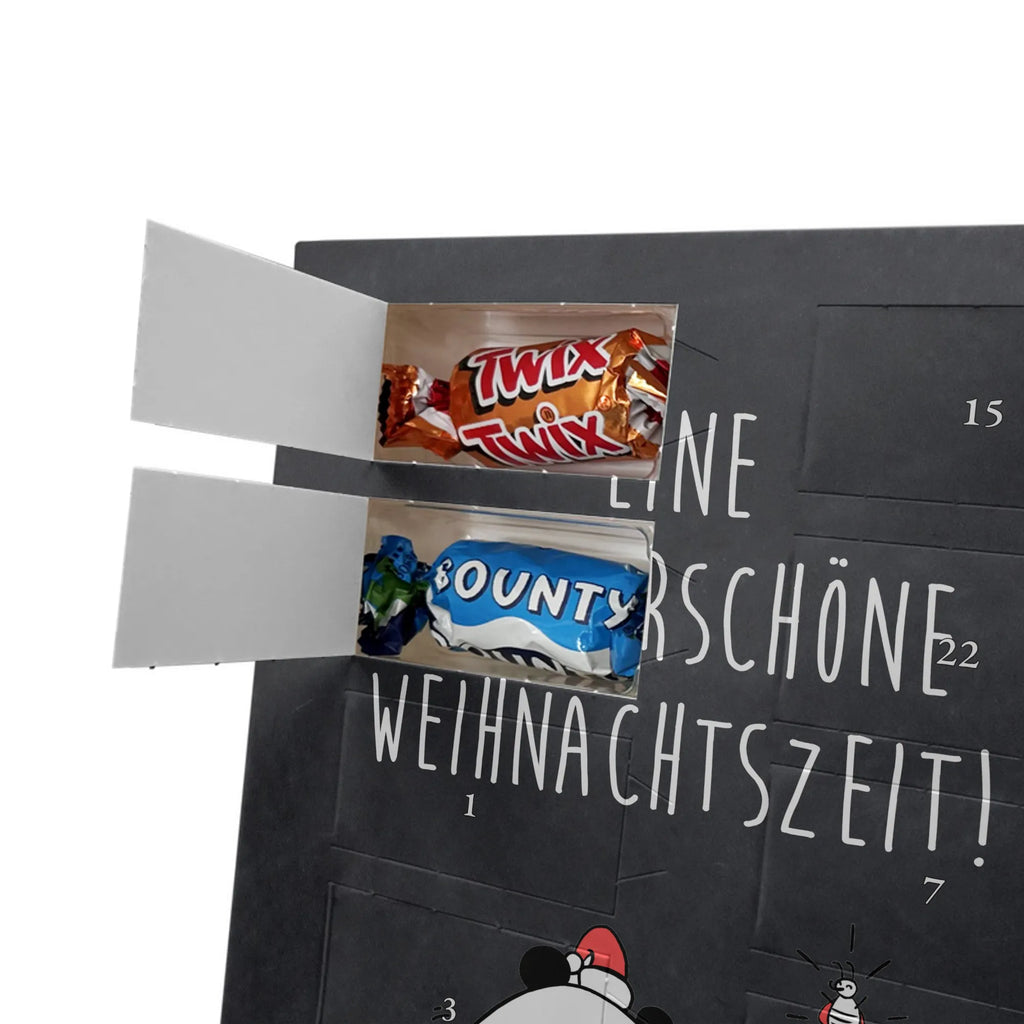  Panda Christmas Time Personalisierter Schoko Foto Adventskalender