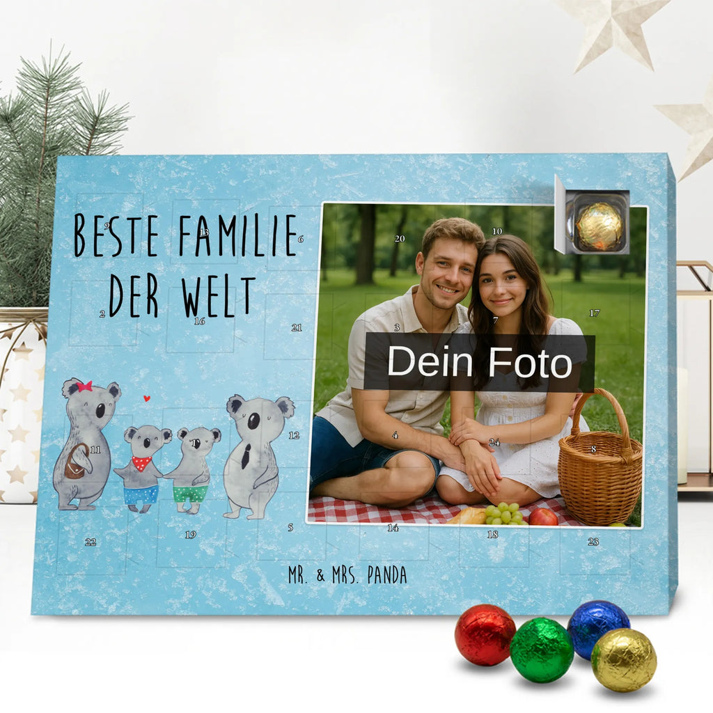 Personalisierter Schoko Foto Adventskalender Koala Familie zwei Personalisierter Schoko Foto Adventskalender, Opa, Bruder, Familie, Muttertag, Schwester, Papa, Mama, Vatertag, Oma, Beste Familie, Lieblingsfamilie, Familienzeit, Koalabär, Koala, Familienleben, Koalafamilie