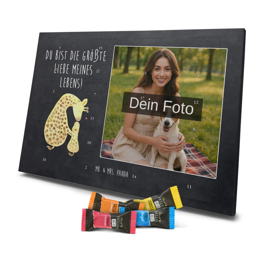Personalisierter Schoko Foto Adventskalender Giraffe Kind Personalisierter Schoko Foto Adventskalender, Afrika, Wildtiere, Mutter, Sohn, Kind, Lieblingsmensch, Tochter, Giraffe, Mama