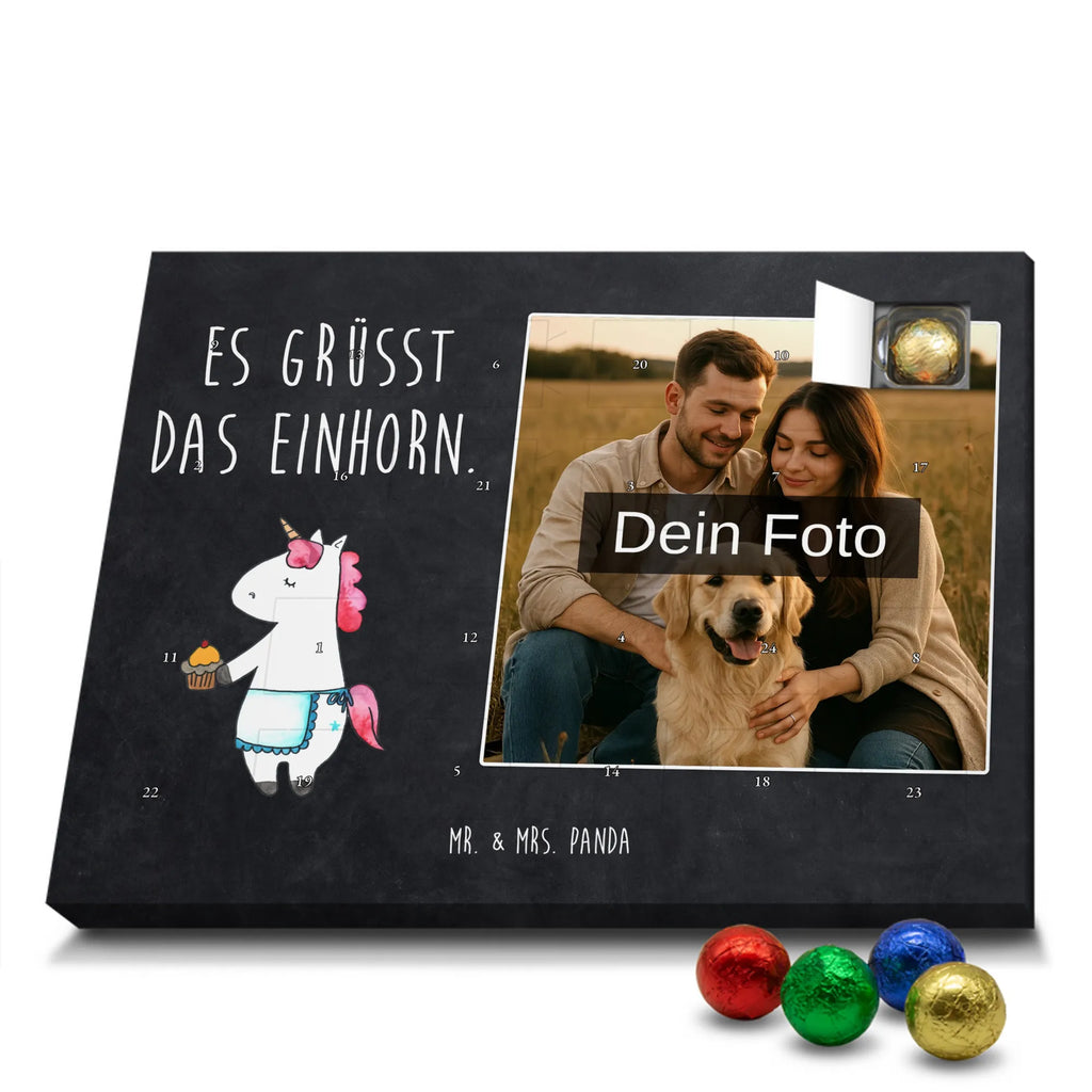 Personalisierter Schoko Foto Adventskalender Einhorn Muffin Personalisierter Schoko Foto Adventskalender, Unicorn, Einhorn, Einhörner, Einhorn Deko, Muffin, Liebesgrüße, Backen, Glückwünsche, Geburtstagsgrüße, Grüße, Geburtstag, Kekse