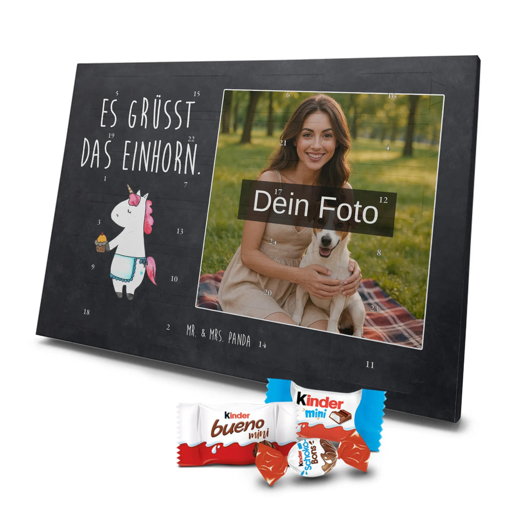 Personalisierter Schoko Foto Adventskalender Einhorn Muffin Personalisierter Schoko Foto Adventskalender, Unicorn, Einhorn, Einhörner, Einhorn Deko, Muffin, Liebesgrüße, Backen, Glückwünsche, Geburtstagsgrüße, Grüße, Geburtstag, Kekse