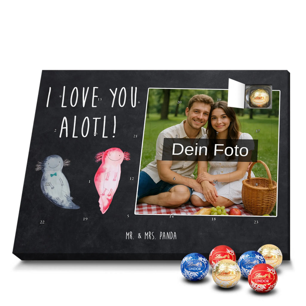 Personalisierter Schoko Foto Adventskalender Axolotl Liebe Personalisierter Schoko Foto Adventskalender, Molch, Axolotl, Lurch, Verlobter, Jahrestag, Ehemann, Große Liebe, Liebe, Lurche, Axolot, Schwanzlurch, Liebesbeweis, Freund, Valentinstag