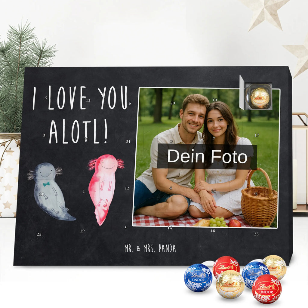 Personalisierter Schoko Foto Adventskalender Axolotl Liebe Personalisierter Schoko Foto Adventskalender, Molch, Axolotl, Lurch, Verlobter, Jahrestag, Ehemann, Große Liebe, Liebe, Lurche, Axolot, Schwanzlurch, Liebesbeweis, Freund, Valentinstag