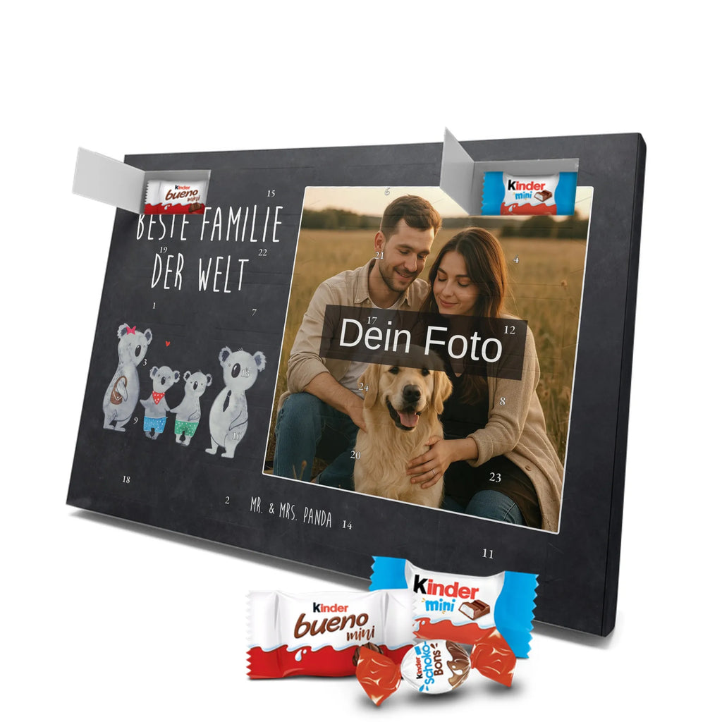 Personalisierter Schoko Foto Adventskalender Koala Familie zwei Personalisierter Schoko Foto Adventskalender, Opa, Bruder, Familie, Muttertag, Schwester, Papa, Mama, Vatertag, Oma, Beste Familie, Lieblingsfamilie, Familienzeit, Koalabär, Koala, Familienleben, Koalafamilie