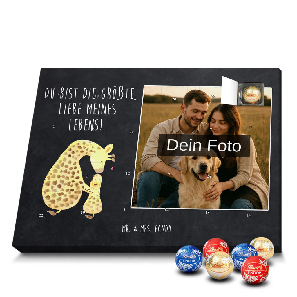 Personalisierter Schoko Foto Adventskalender Giraffe Kind Personalisierter Schoko Foto Adventskalender, Afrika, Wildtiere, Mutter, Sohn, Kind, Lieblingsmensch, Tochter, Giraffe, Mama