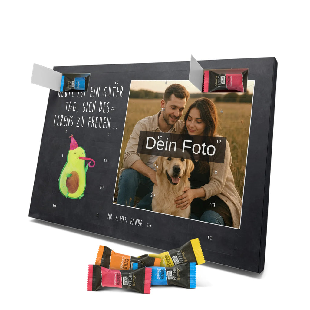Personalisierter Schoko Foto Adventskalender Avocado Feier Personalisierter Schoko Foto Adventskalender, Gesund, Veggie, Avocado, Vegan, Geburtstag, Tröte, Feier, Party, Gute Laune, Feierlichkeit, Fete