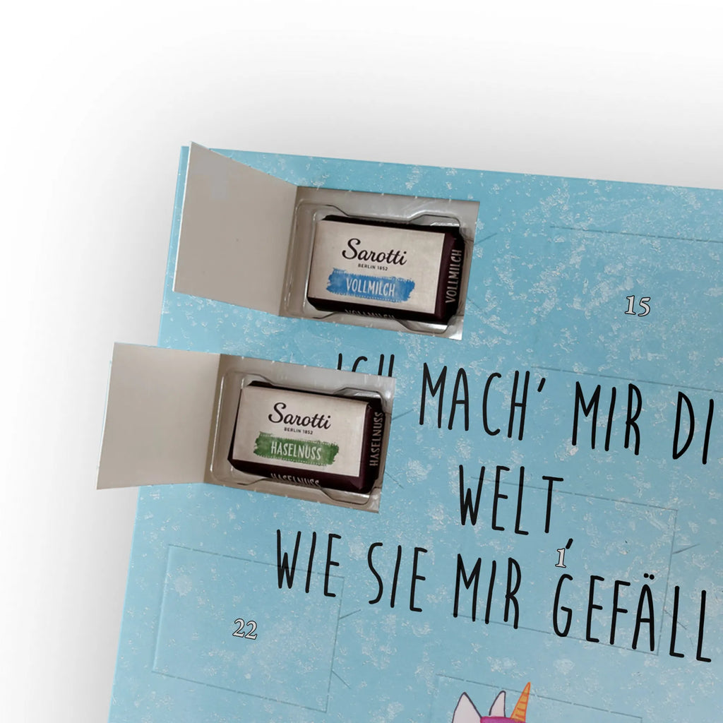 Personalisierter Schoko Foto Adventskalender Einhorn Künstler Personalisierter Schoko Foto Adventskalender, Unicorn, Einhorn, Einhörner, Einhorn Deko, Artist, Malen, Maler, Künstler, Englisch, Pinsel, Stift, Zeichnen, Welt, Geschenk, Farbe