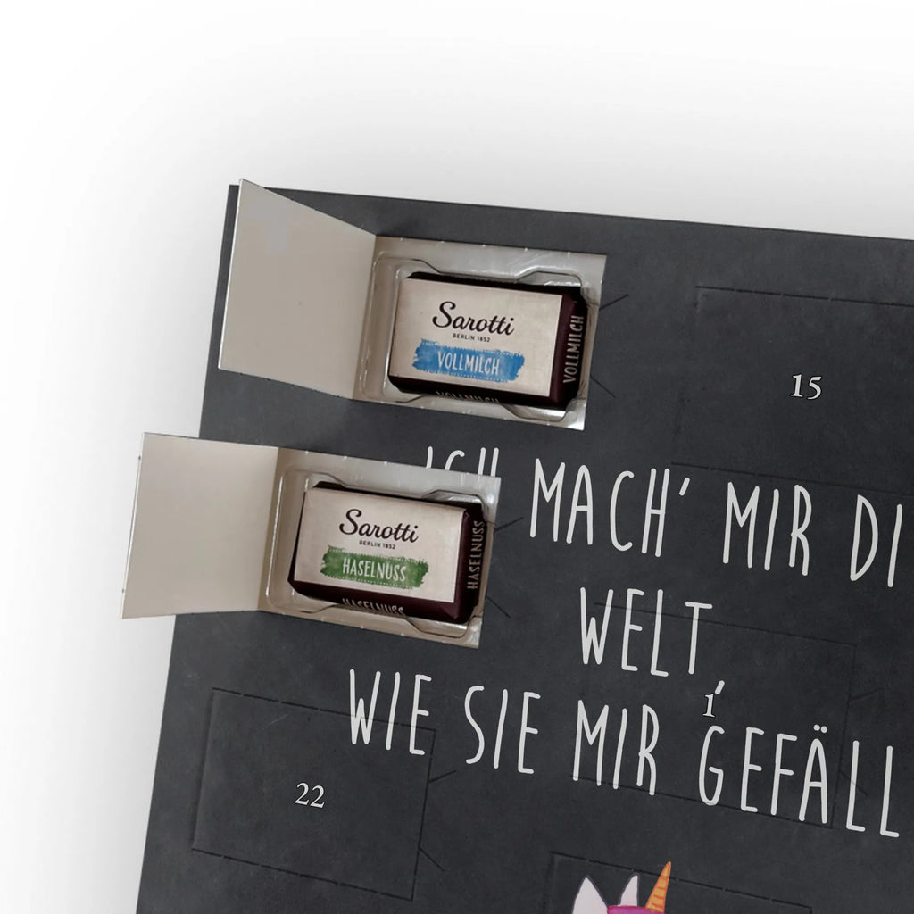 Personalisierter Schoko Foto Adventskalender Einhorn Künstler Personalisierter Schoko Foto Adventskalender, Unicorn, Einhorn, Einhörner, Einhorn Deko, Artist, Malen, Maler, Künstler, Englisch, Pinsel, Stift, Zeichnen, Welt, Geschenk, Farbe