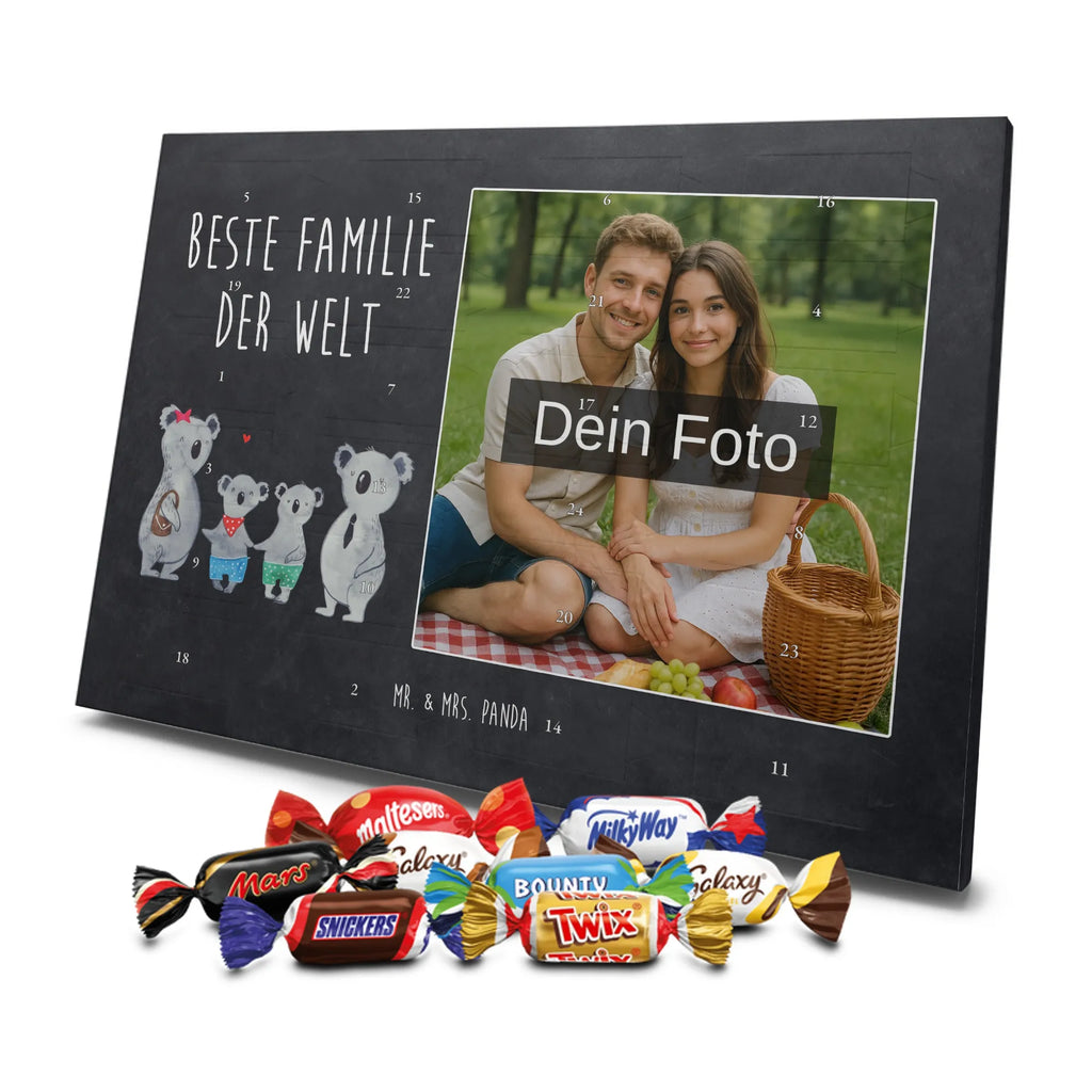 Personalisierter Schoko Foto Adventskalender Koala Familie zwei Personalisierter Schoko Foto Adventskalender, Opa, Bruder, Familie, Muttertag, Schwester, Papa, Mama, Vatertag, Oma, Beste Familie, Lieblingsfamilie, Familienzeit, Koalabär, Koala, Familienleben, Koalafamilie