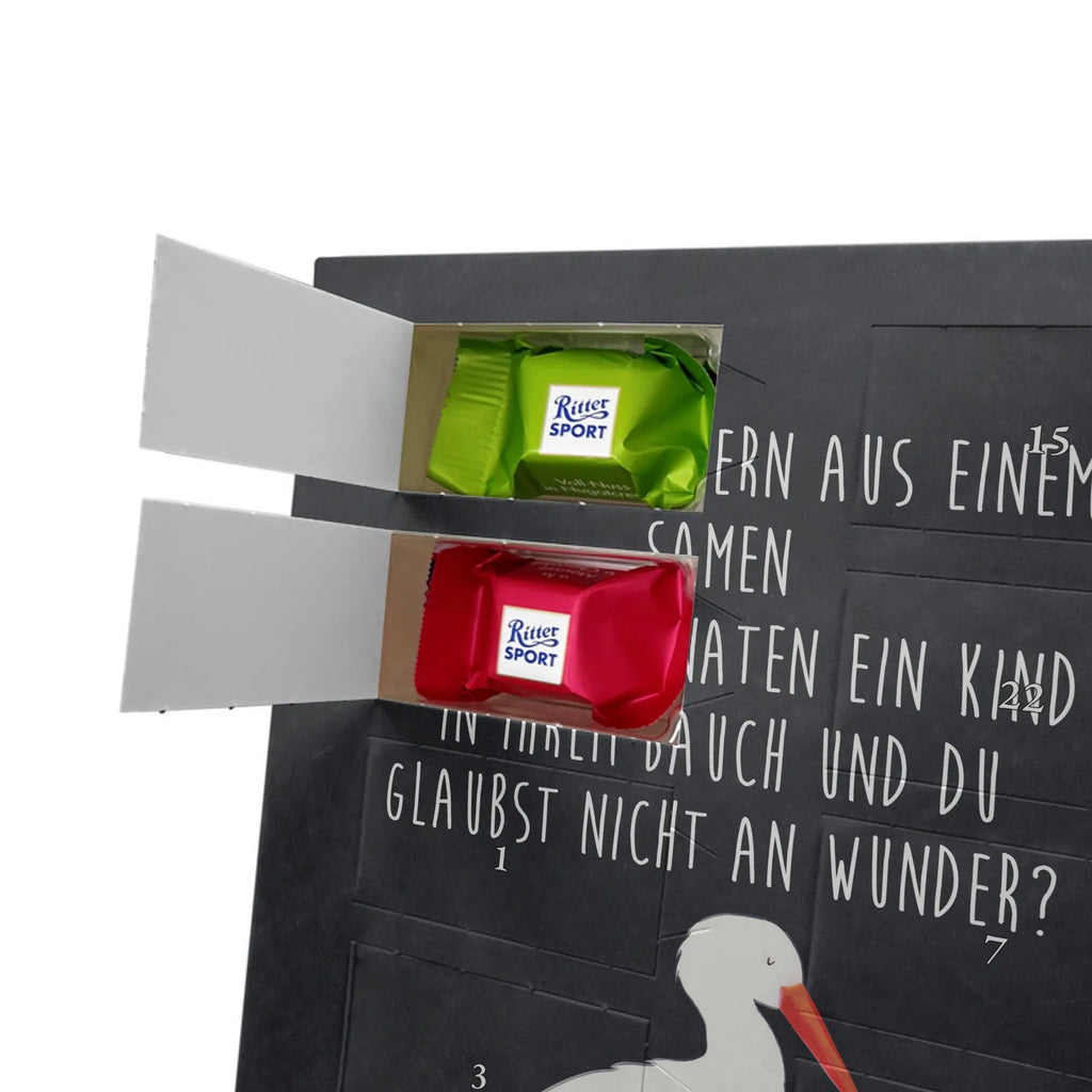 Personalisierter Schoko Foto Adventskalender Storch Personalisierter Schoko Foto Adventskalender, Gute Laune, Lustige Sprüche, Tiere, Tiermotive, Mütter, Störche, Schwangerschaft, Schwanger, Mutter, Storch, Babybauch, Mutter Werden, Geburt, Baby