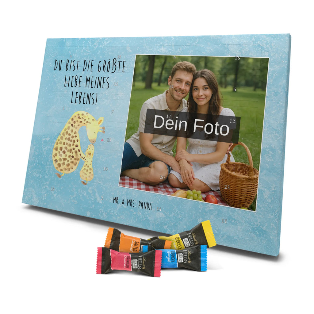 Personalisierter Schoko Foto Adventskalender Giraffe Kind Personalisierter Schoko Foto Adventskalender, Afrika, Wildtiere, Mutter, Sohn, Kind, Lieblingsmensch, Tochter, Giraffe, Mama