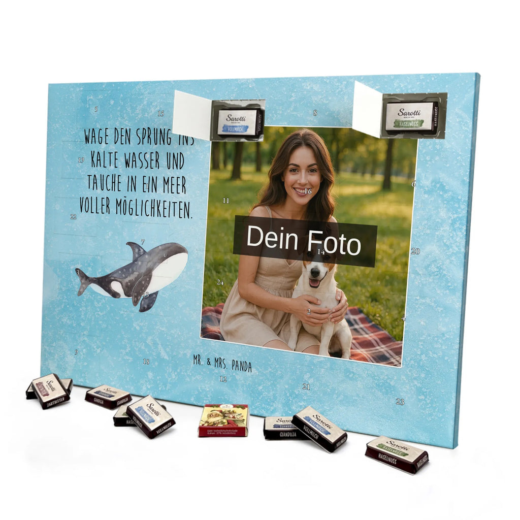  Orka Personalisierter Schoko Foto Adventskalender, Meerestiere, Urlaub, Meer, Neustart, Arbeit, Wal, Büro, Killerwal, Motivation, Orcas, Selbstliebe, Orca, Startup, Möglichkeiten