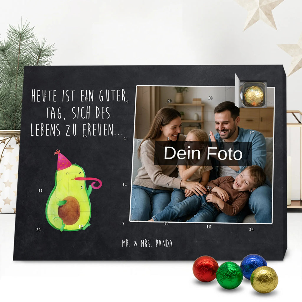 Personalisierter Schoko Foto Adventskalender Avocado Feier Personalisierter Schoko Foto Adventskalender, Gesund, Veggie, Avocado, Vegan, Geburtstag, Tröte, Feier, Party, Gute Laune, Feierlichkeit, Fete